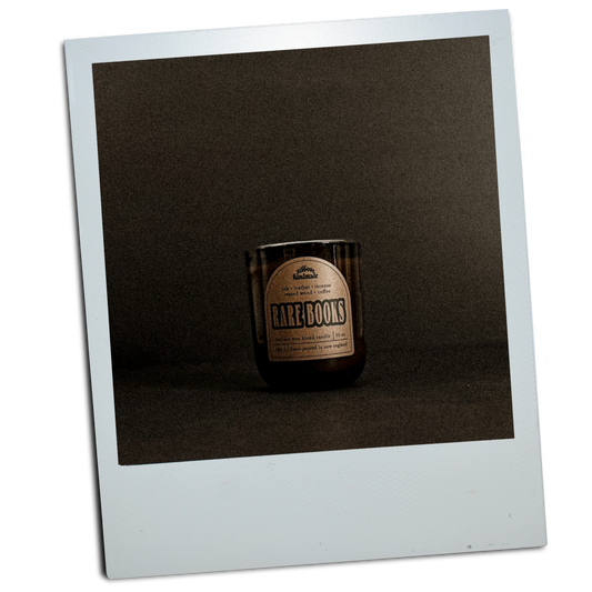 RARE BOOKS Candle